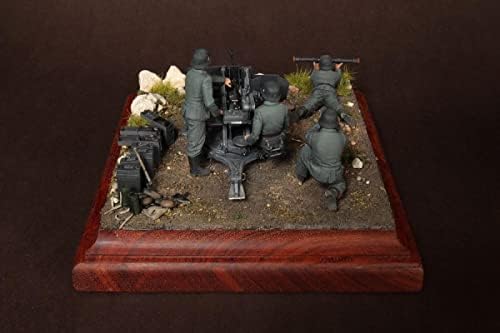 Goodmoel 1/35 WWII Squadra de Artilharia Alemã Figuras de Esquadrão / Soldado Desmonte e Soldado Miniatura