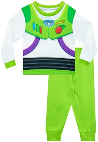 Disney Boys Toy Story Pijamas 2 pacote Buzz LightYear e Woody Kids PJS