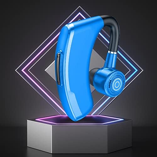 Fyyyyqc novo fone de ouvido Bluetooth, fone de ouvido de fone de ouvido montado no fone de ouvido com microfone