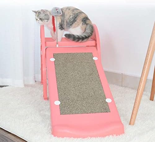 Slide de rampa de arranhão para gatos Leefasy, protetor de móveis protetor de arranhão destacável Cama