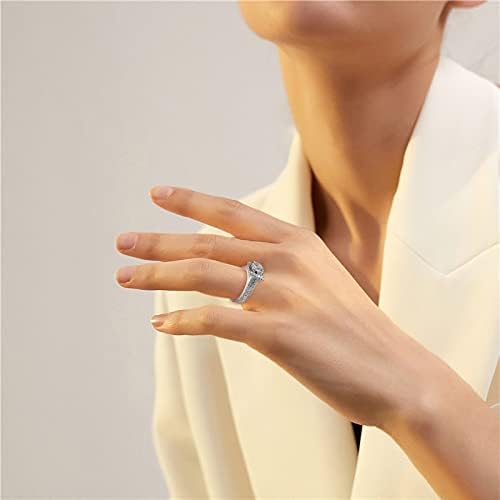 Moda Moda Moda Spar-Kle Luxury Ring Ring Creative Rose Diamond Ring Diamond Diamante do Dia