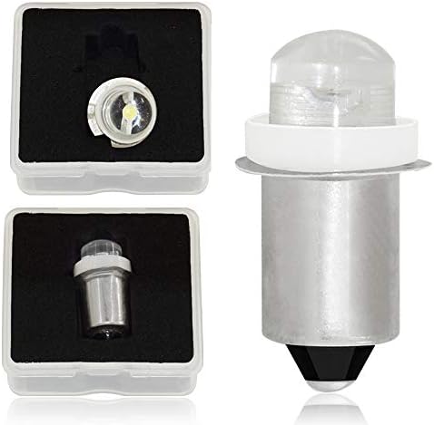 2PCS-PACK P13.5S 4,5 Volt LED reposição de reposição Lanterna lanterna Touch Bulbo 6V Kit de conversão Lâmpadas