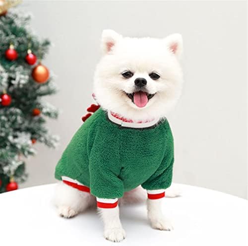 Roupas de fantasia de natal udebohe cão, rena de rena de pet -tear de Natal de pinça de pijamas para