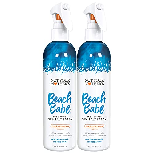 Não é a praia de sua mãe ondas mole ondas de sal marinho - 8 fl oz - spray para cabelos despenteados