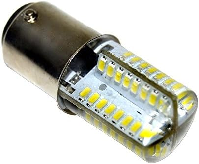 Lâmpada de lâmpada LED HQRP 110V Branco quente para Babylock BL300 / BL430 / BL432 / BL1506 / BL5030 / BL5040 /
