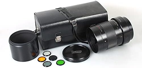 1000mm f10 foco manual espelho telefoto ltm lente w capô/tampa/caixa/filtros
