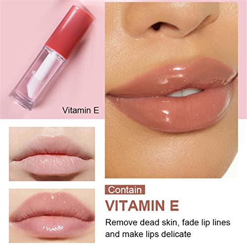 Xiahium Lip Lip Glosses Max 3pcs Lipsict Batom Pigmmento Imperpermeável Pigmento Lip Gloss Lip