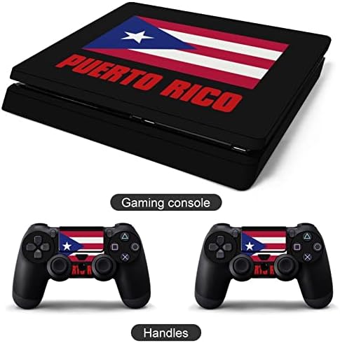 Orgulho do adesivo de adesivo de adesivo PVC de Porto Rico adesivo de protetor de pele para PS4 Pro/PS4