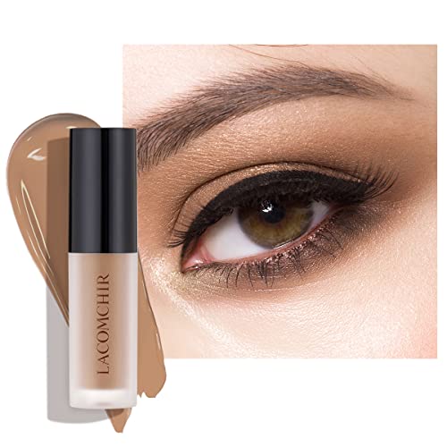 Lacomchir Liquid Matte Eyeshadow Cremoso Alto Pigmentado Sombra da sombra resistente a olhos maquiagem