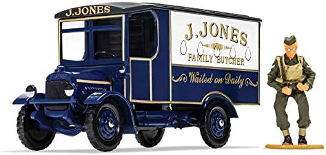 Exército do pai de Corgi J. Jones Thornycroft van e Sr. Jones Figura 1:50 Display Model Truck CC09003, azul