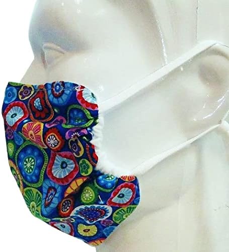 Respire máscara facial saudável, máscara reutilizável para homens e mulheres, ajustável, respirável e lavável,