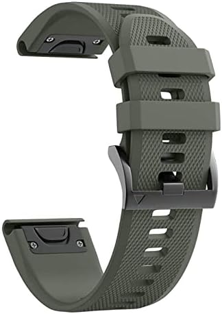 BCMCBV 22 26mm Remada rápida Silicone Watch Band Strap para Garmin Descent Mk1 Mk2 Mk2i Pulseira para