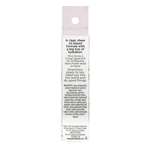 Pacifica Glow Stick Lip Oil - Rosa Sheer Women 0,14 oz