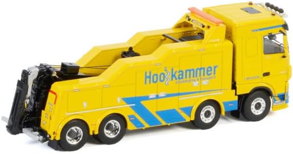 WSI para DAF XF Super Cab My2017 8x4 Falkom Hooikammer 1/50 Modelo pré-construído Diecast
