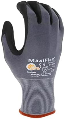 Maxiflex 34-874 - Luvas de nylon e lycra com micro espumada revestida com nitrila - excelente aderência e resistência