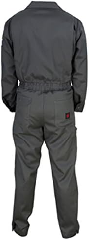 MCR Safety DC1G36 Deluxe Contratante Resistente a Coverlls, tamanho 36, peito 36 polegadas, cintura