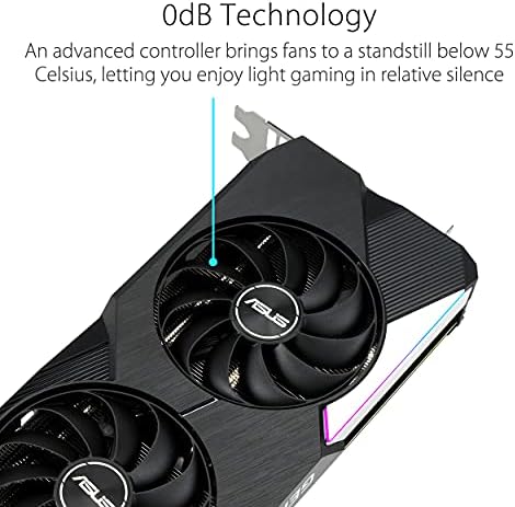 ASUS dual nvidia geForce RTX 3060 TI V2 OC Edição Gaming Graphics Card