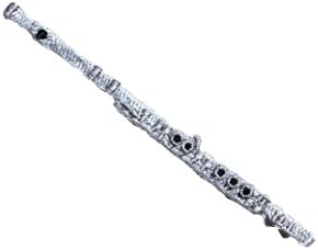 Flauta - Instrumento musical - Ferro bordado no patch