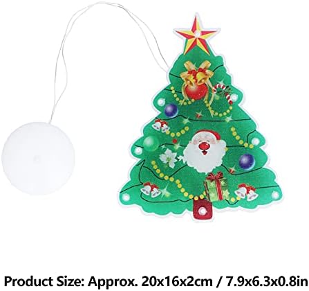 Janela de Natal de Pilipane pendurado Bateria leve lâmpada de otário LED, decorações de luzes de janelas de Natal,