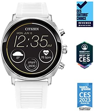 Citizen CZ Smart Gen 2 41mm Unissex Casual SmartWatch com o aplicativo Youq com IBM Watson® AI e