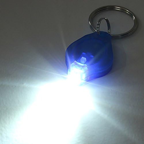 Blue Mini LED Light Torch Keychain Chavelhain de lanterna na loja 24/7