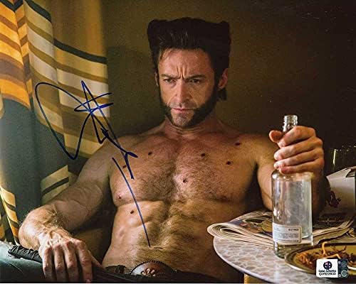Hugh Jackman X-Men Wolverine 8x10 foto assinada autografada autêntica 'ga' coa