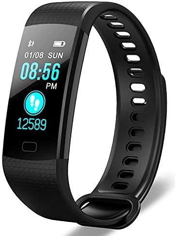 GPPZM Fitness Tracker Watch, Exercício Bands Sports Assista a freqüência cardíaca Monitor de pulso Smart Bracelet