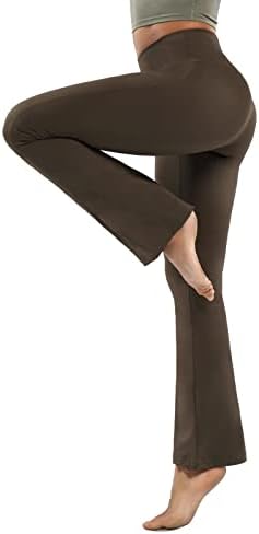 Calça de ioga feminina feminina de homycomy calças de treino de cintura alta para mulheres leggings