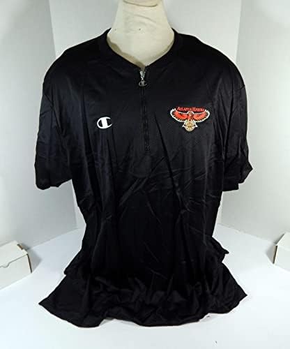Jogo de Atlanta Hawks dos anos 90 usado Black Shooting Shirt 3XL DP44680 - jogo da NBA usado