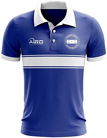 AirosportSwear Honduras Concept Stripe Polo Football Soccer Jersey