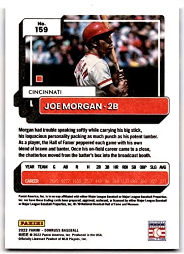 2022 DONRUSS Independence Day 159 Joe Morgan NM-MT Reds