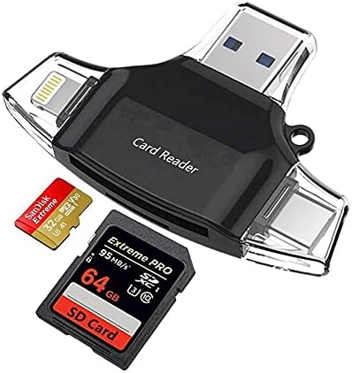 BOXWAVE SMART GADGET Compatível com Acer Chromebook Spin 314 - AllReader SD Card Reader, MicroSD Card Reader
