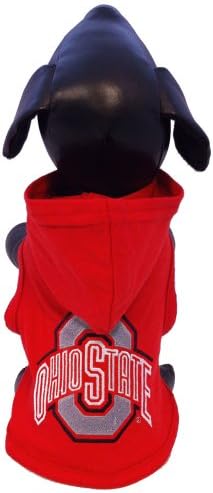 NCAA Ohio State Buckeyes Cotton Lycra com capuz de camisa de cachorro