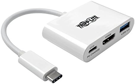Tripp Lite USB C a HDMI Multiport Video Adapts Converter 1080p c/ USB-A Hub & USB-C PD Charging, Thunderbolt
