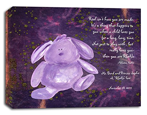 Velveteen Bunny - tela de 24 x 30
