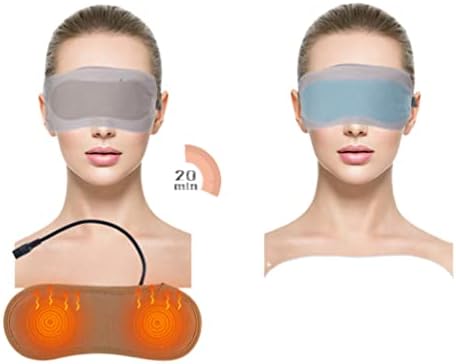 2 em 1 Máscara de olho em gel frio Hotamp; Terapia de aroma de máscara para o olho de resfriamento alivia