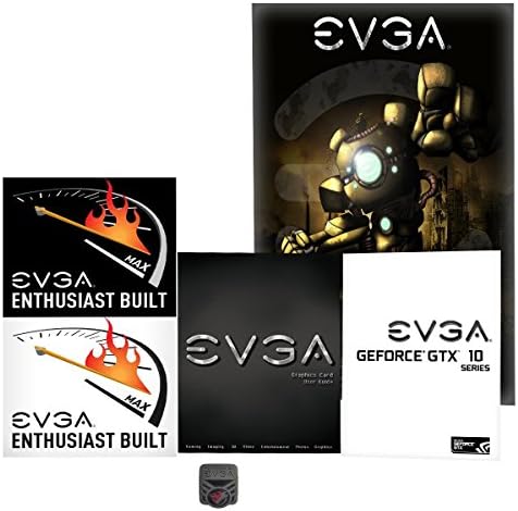EVGA GeForce GTX 1080 Founders Edition, 8GB GDDR5X, LED, DX12 OSD Support GRAPHICS Card 08G-P4-6180-KR
