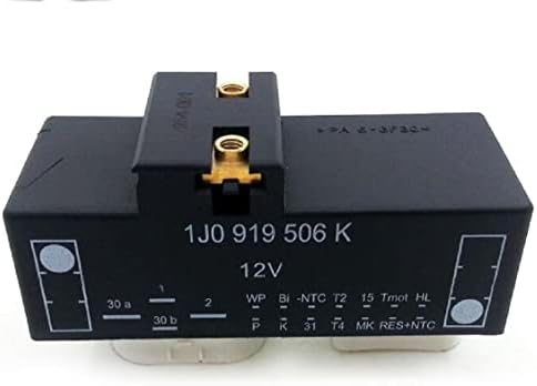 1PC/Set Rep 1J0 919 506 K 1J0919506K Módulo de controle de ventilador QingMo-Auto