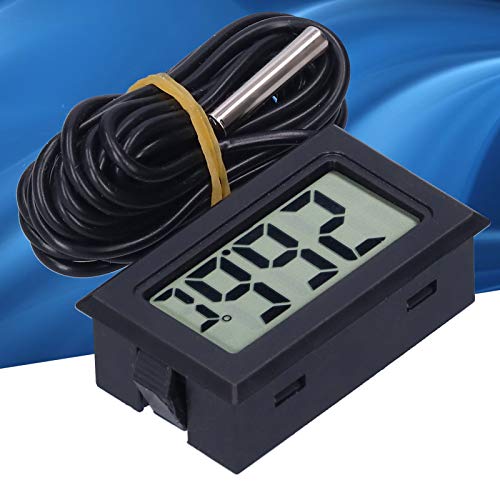 Medidor digital, instrumento eletrônico de medição de temperatura LCD Medição de temperatura conectada para