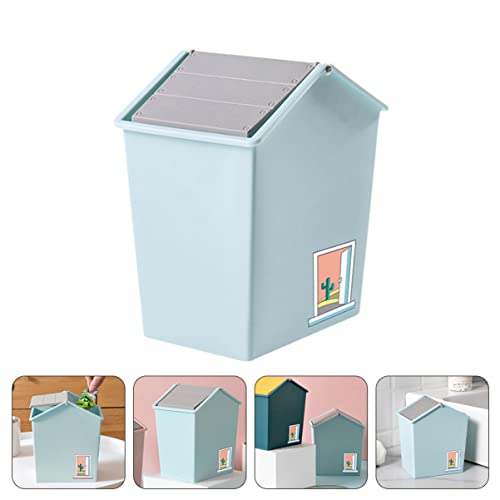 Cabilock Dorm Container Organizer Swing ou lixo lixo de quarto de lixo, lixo de lixo, lixo conveniente