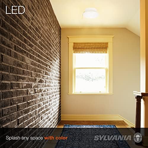 Sylvania Ultra LED teto Lâmpada, 100W equivalente, eficiente 15W, 1200 lúmens, não -minúsculo, 2700k, branco