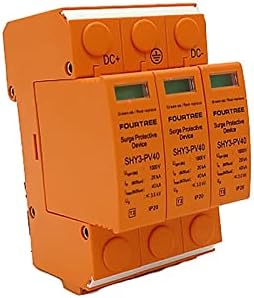 BELOF 1PCS SPD 3P 20 ~ 40KA 1000V DC Protector Protetor Dispositivo Dispositivo doméstico Sistema de