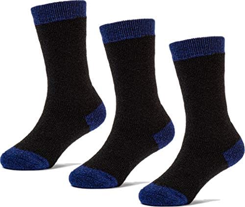 DIVERTUROS DOES CRIANÇAS 70% Merino Wool Isolada Térmica Harm Curegada Socks 3 Pacote de 3 Pares