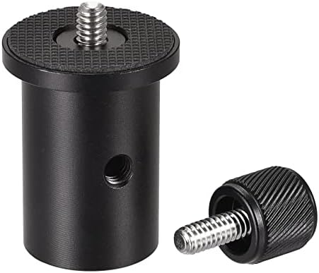 Adaptador de suporte de microfone uxcell - 1/4 masculino 0,72 diâmetro para parafuso de conversão