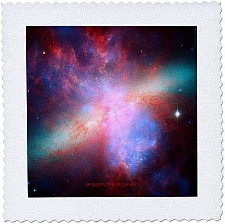 3drose qs_76826_3 galáxia e nebulosa-messier galáxia em espiral quadrado, 8 por 8 polegadas