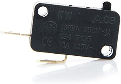 Dayaq 15A 250V Micro Switch Connection único Mini -limite para o forno de microondas 5pcs