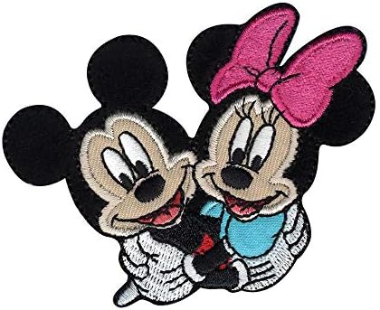 Disney Mickey Mouse Iron no Applique Mickey & Minnie