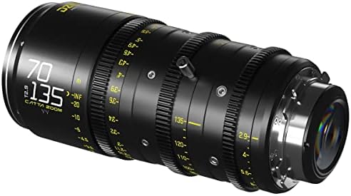 DZOFILM CATTA ACE 35-80mm com 70-135mm T2.9 Cine 2-lente Kit para PL Mount & Canon EF, preto