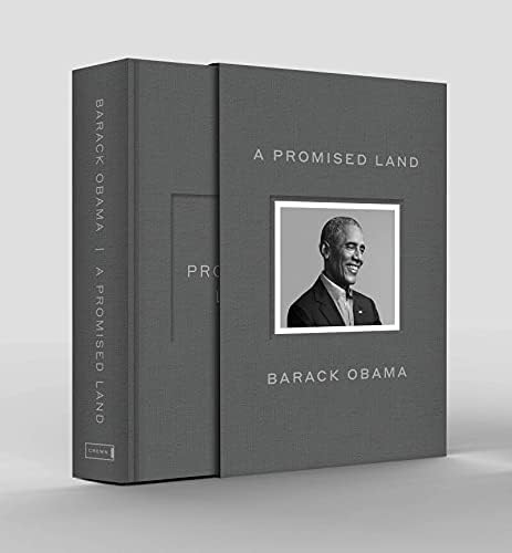 O presidente Barack Obama assinou o autógrafo Um prometido edição prometida de Land Deluxe Livro