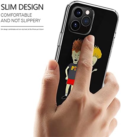 Capa de telefone compatível com iPhone Samsung Beavis SE 2020 e 7 Butt 11 Cabeça 12 8 X XR Pro Max